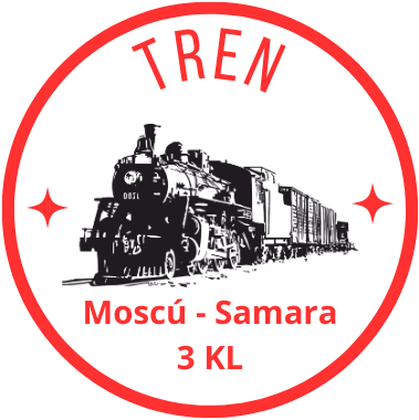 Tren 3 kl Moscú-Samara 26.08.2023
